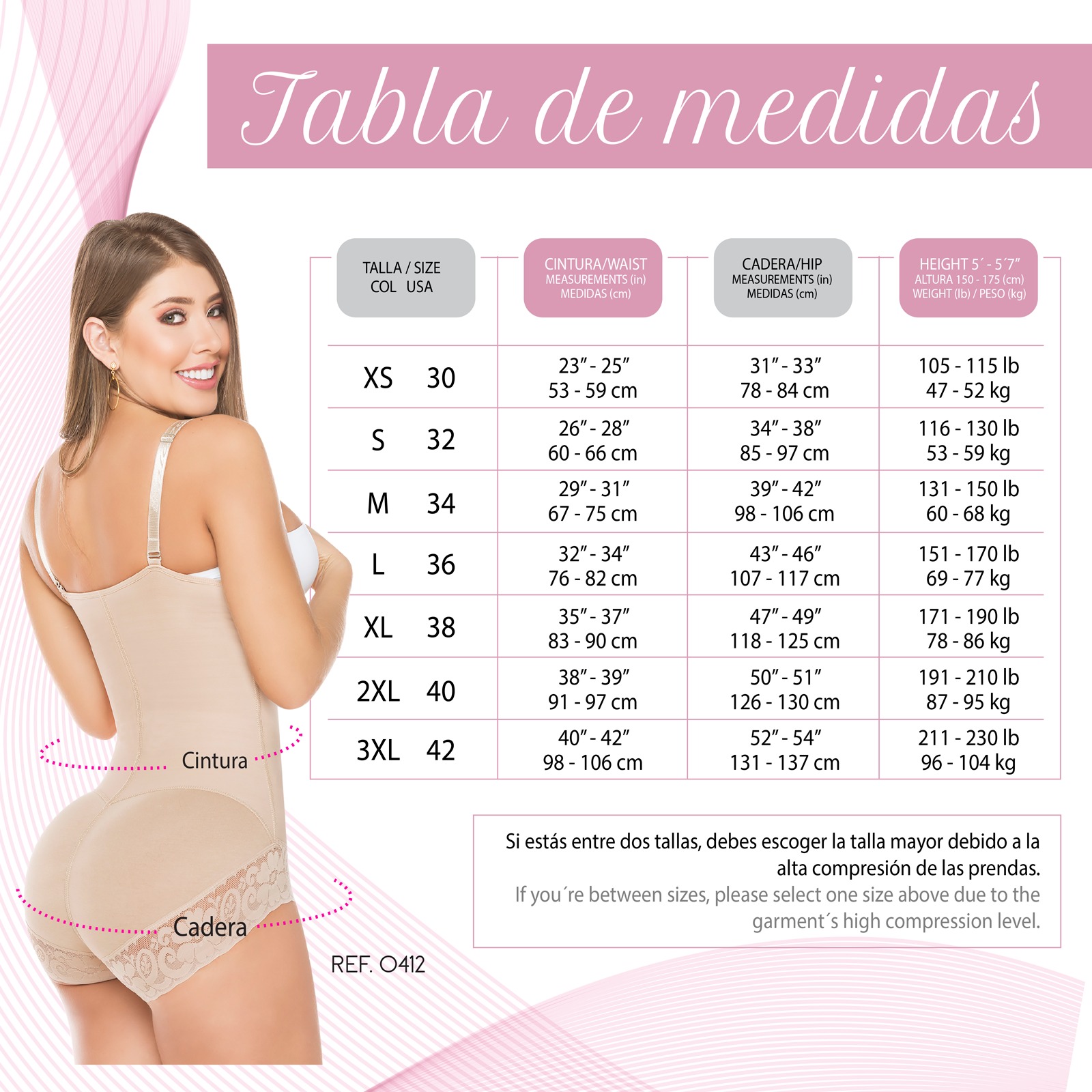 Tallas Salome